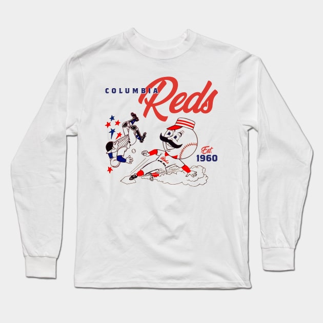 Columbia Reds Long Sleeve T-Shirt by MindsparkCreative